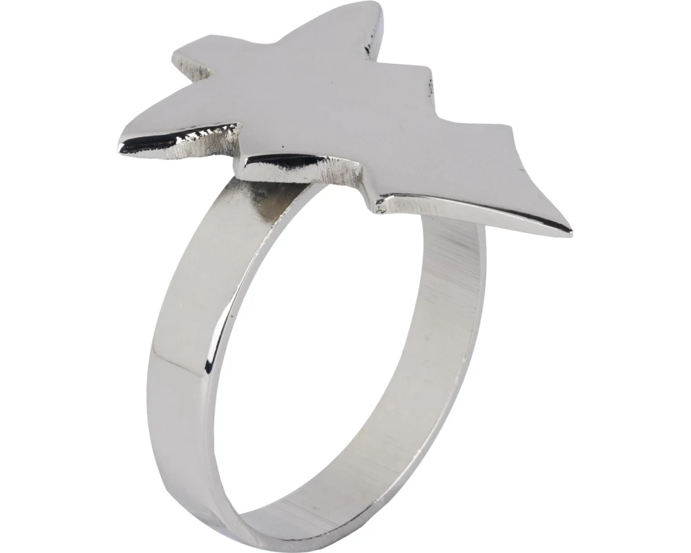 EGLO Serviettenring Tanne Silber