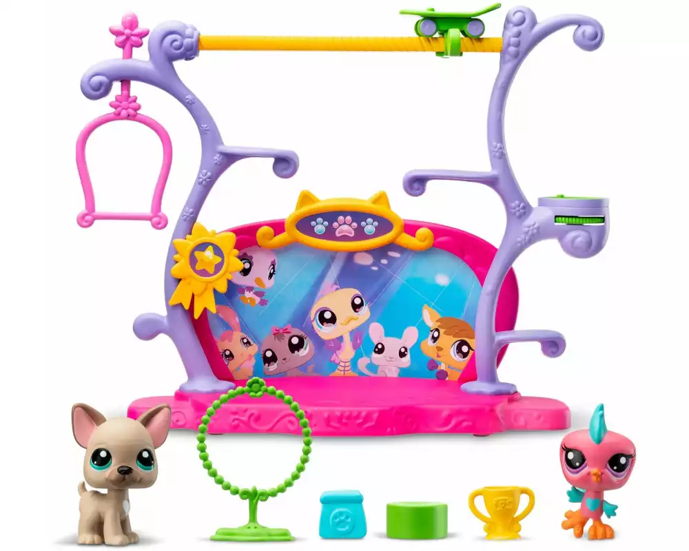 BANDAI Spielfigurenset Littlest Pet Shop – Coffret Pets Got Talent