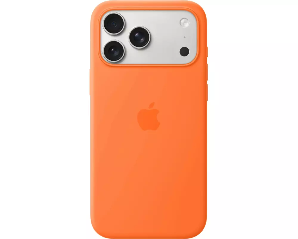 Apple Back Cover Silicone MagSafe Case iPhone 17 Pro Max Orange