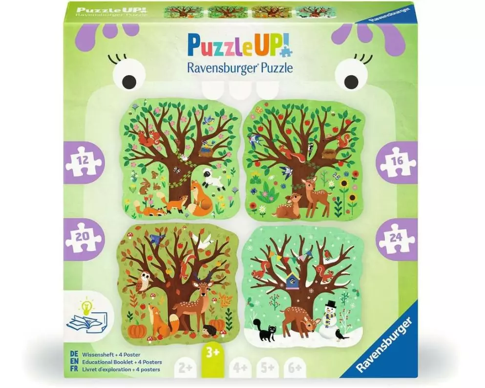 Ravensburger Puzzle Puzzle Up! Vier Jahreszeiten