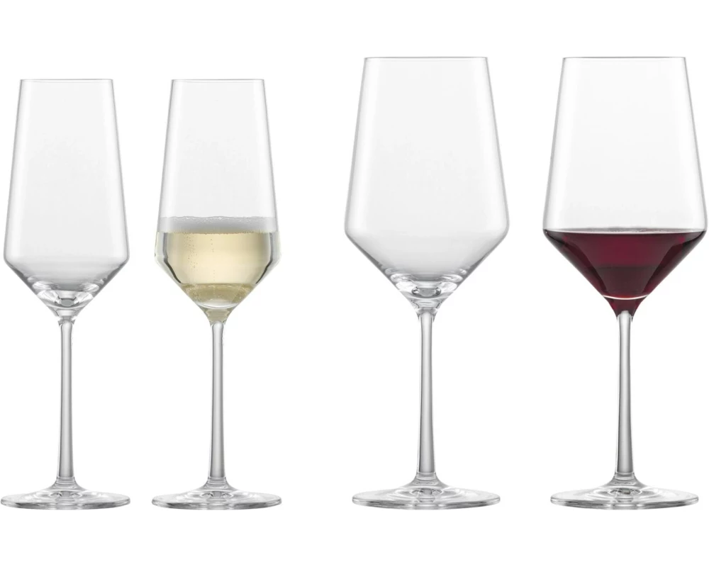 Schott Zwiesel Weingläser-Set Pure Date Night 297 ml, 4 Stück, Transparent