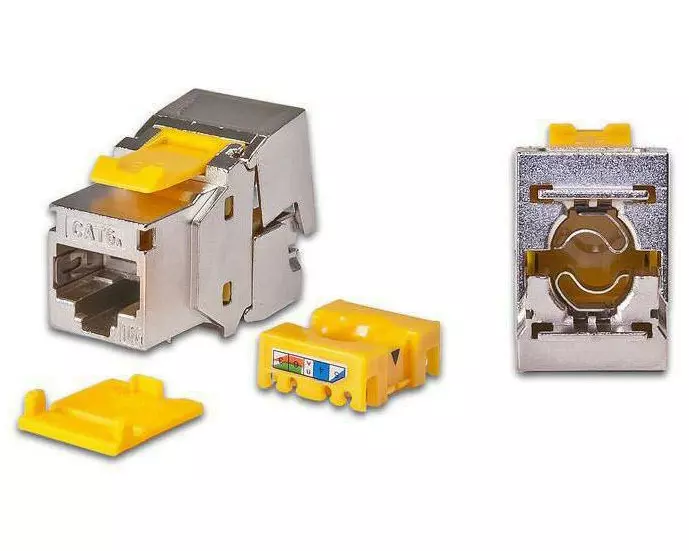 Wirewin Keystone-Modul Cat.6A STP EA 48 Stück