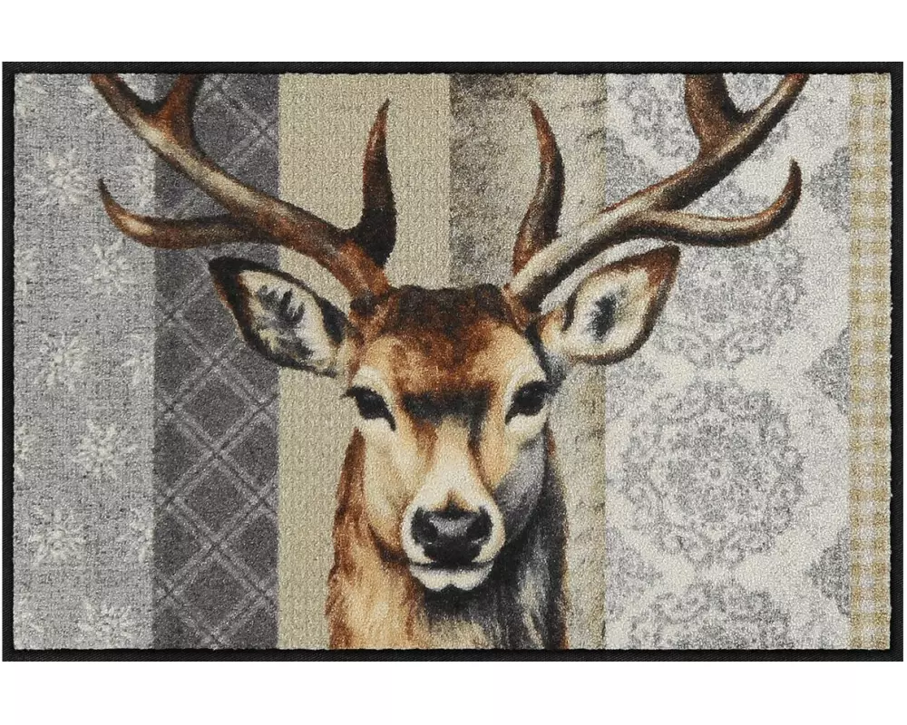 Salonlöwe Fussmatte Woodland King 50 cm x 75 cm