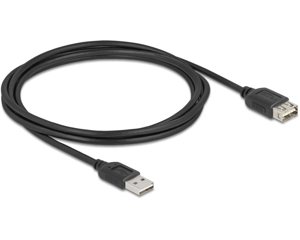 Delock USB 2.0-Verlängerungskabel USB-A - USB-A 2 m