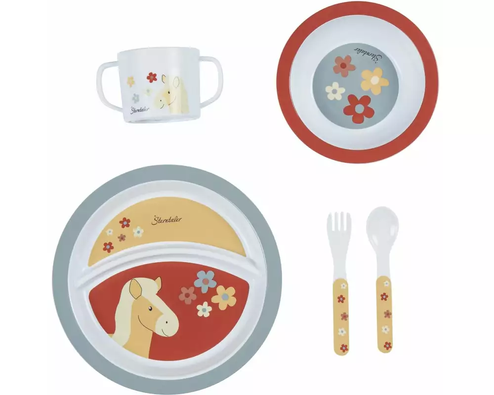 Sterntaler Kindergeschirrset Pferd Sunny 5-teilig