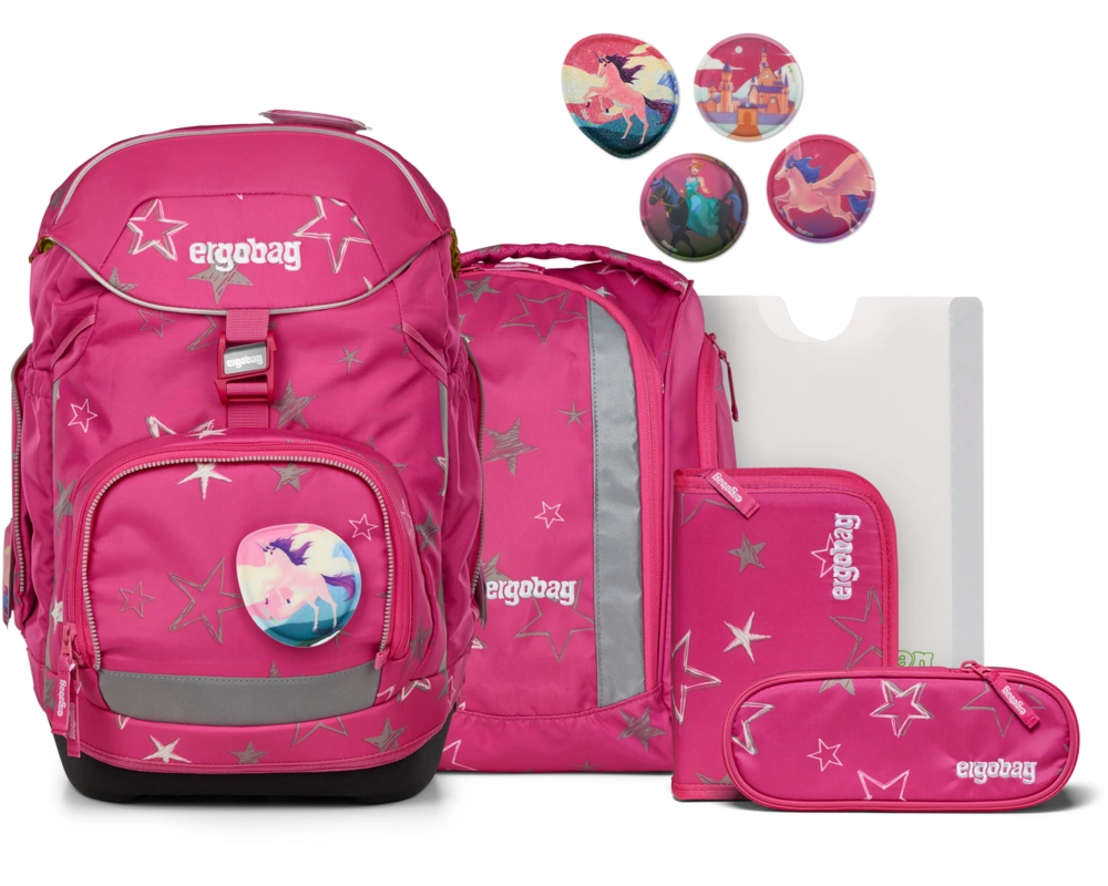 ERGOBAG Schulthek-Set Pack 01298-90199 SternzauBär 6-teilig