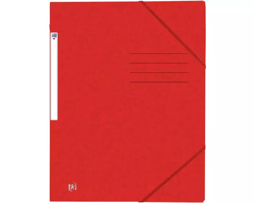 Oxford Gummibandmappe A4, Rot