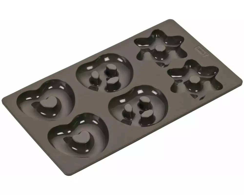 Lurch Lebkuchen Backform 2er Set, 17 x 30 cm