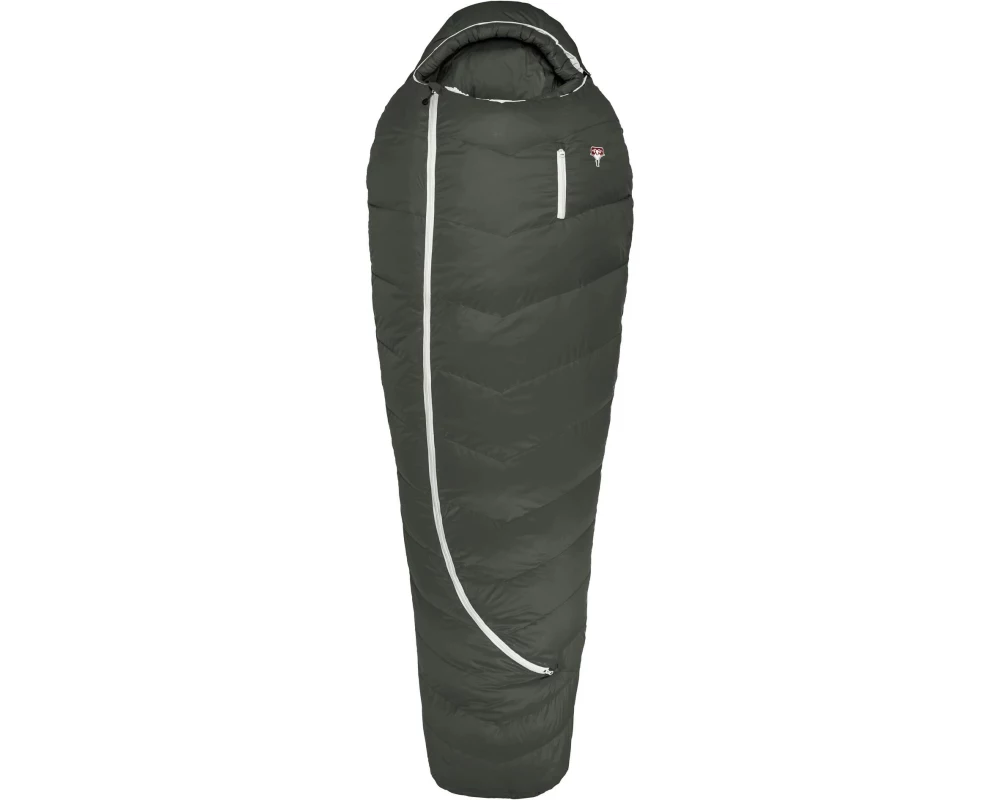 Grüezi Bag Schlafsack DownWool Summer 2.0 -3 °C 200 cm, Schwarz