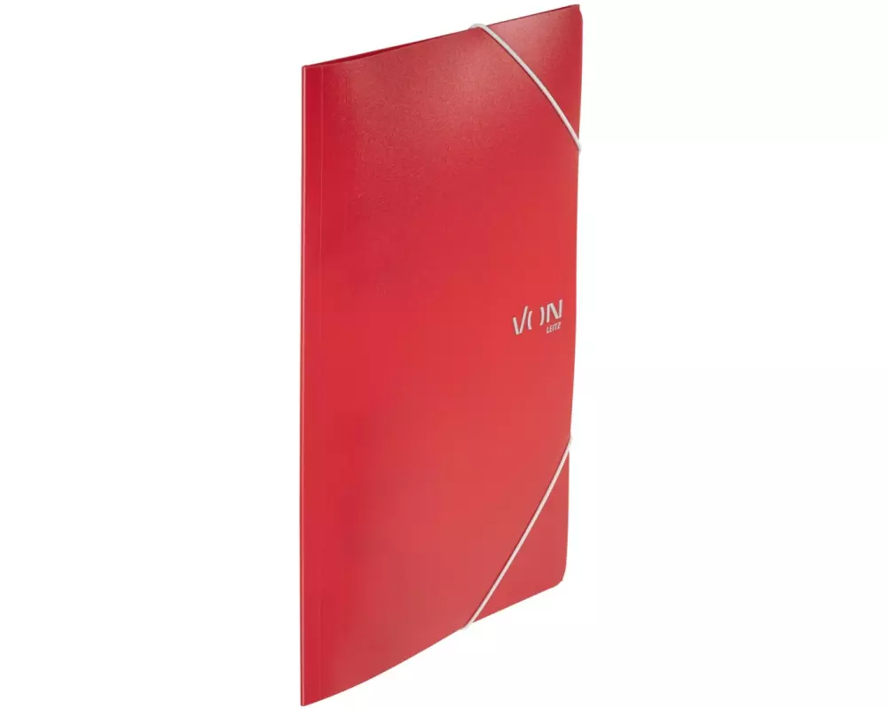 VON Gummibandmappe A4, Rot