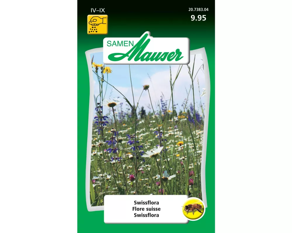 Samen Mauser Saatgut Swissflora Wildblumen