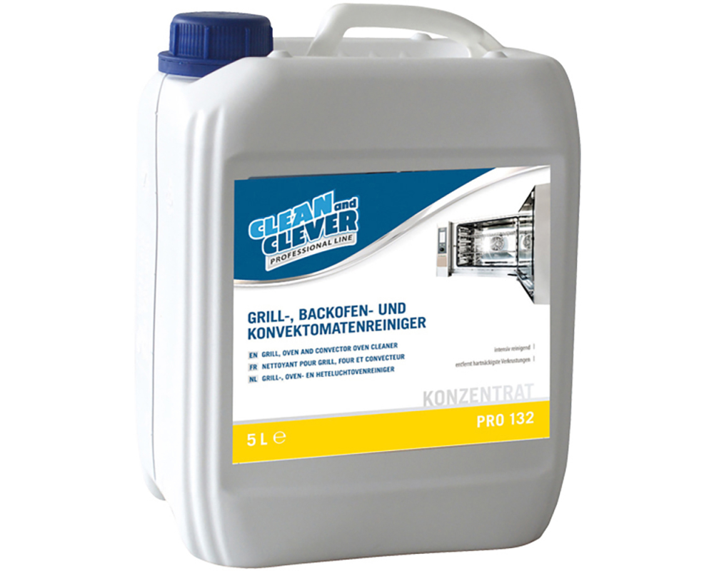 CLEAN AND CLEVER Grill / Backofenreiniger 5lt 41106 PRO132