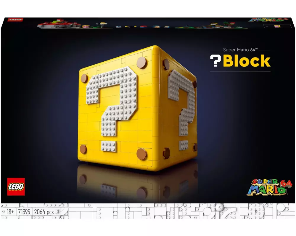 LEGO® Super Mario Fragezeichen-Block aus Super Mario 64