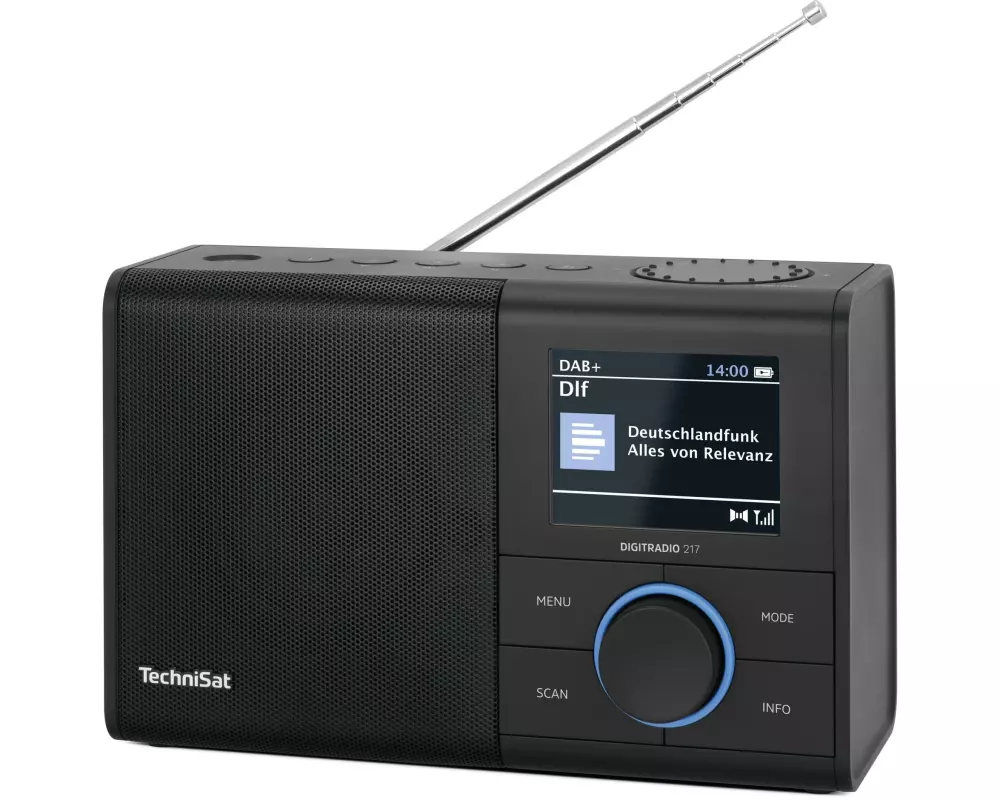 Technisat Radio DigitRadio 217 Schwarz
