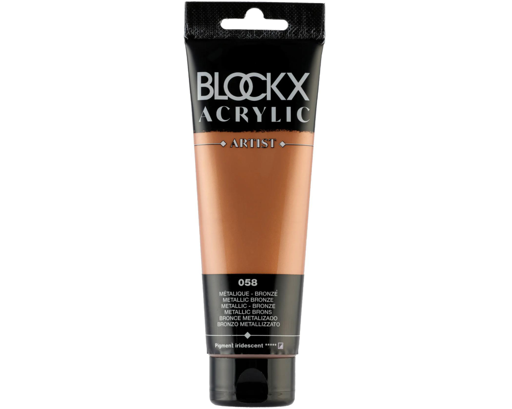 BLOCKX Acrylfarbe 120ml 60058BXC metallic bronze