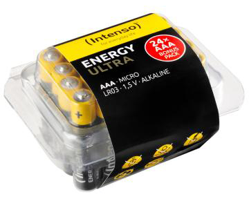 INTENSO Energy Ultra AAA LR03 7501814 Alkaline 24pcs plastic box