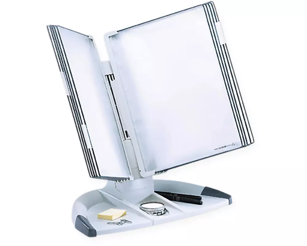Tarifold Dokumentenhalter Tischständer Office Set Hellgrau