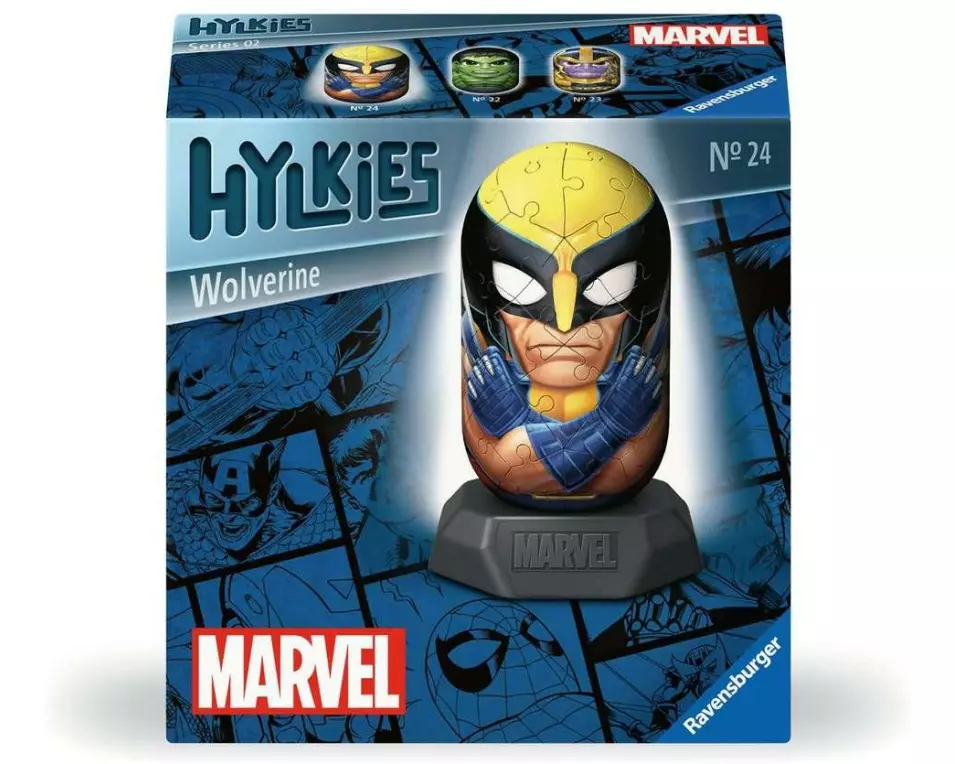 Ravensburger 3D Puzzle Hylkies – Marvel Wolverine
