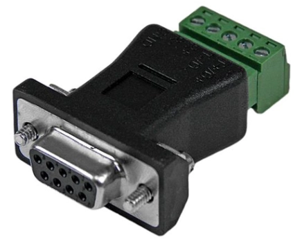 StarTech.com RS422 RS485 Serial DB9 to Terminal Block Adapter
