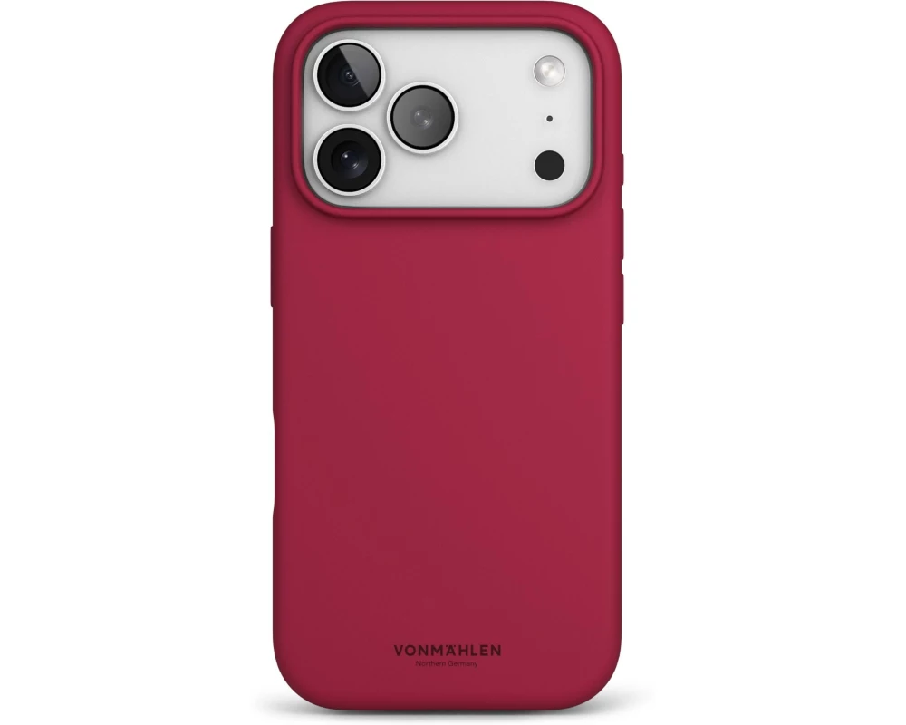 Vonmählen Back Cover Soft Silicone iPhone 17 Pro Max Dark Red
