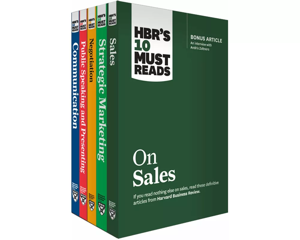 Hbr's 10 Must Reads for Sales and Marketing Collection (5 Books)