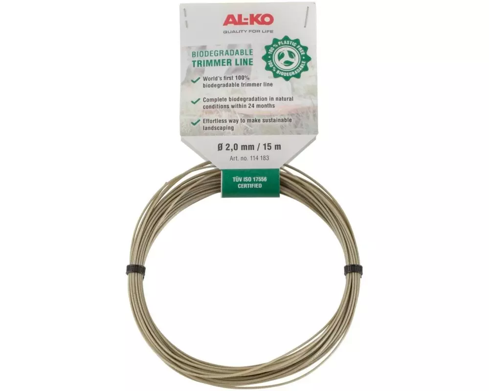 AL-KO Ersatzfaden Rund, ø 2.0 mm x 15 m, Bio