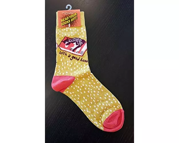 Curled Up with a Good Book Socks