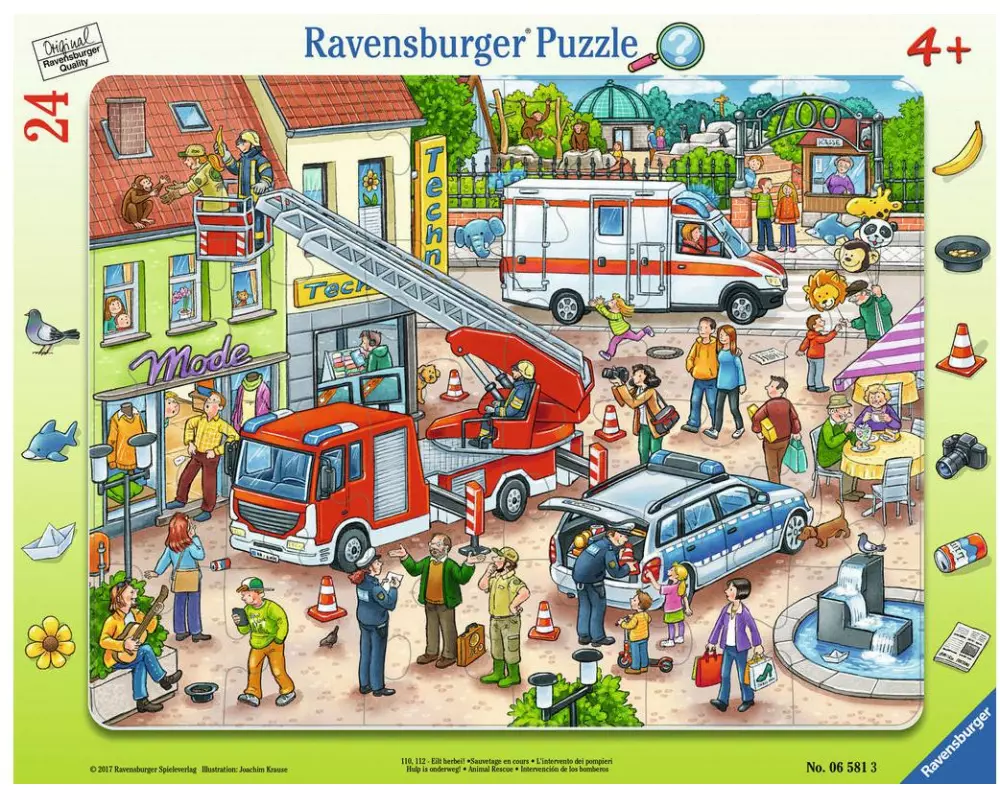 Ravensburger Puzzle 110, 112-Eilt herbei!