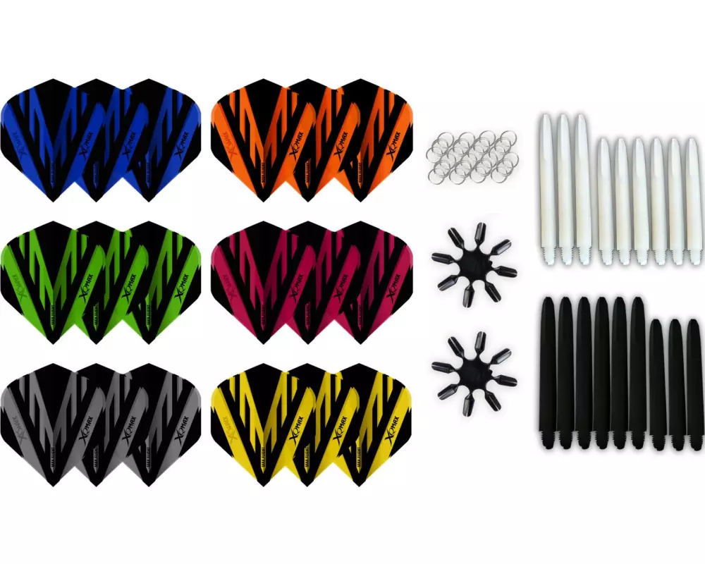 FTM Zubehör für Dartpfeile, 84-teilig