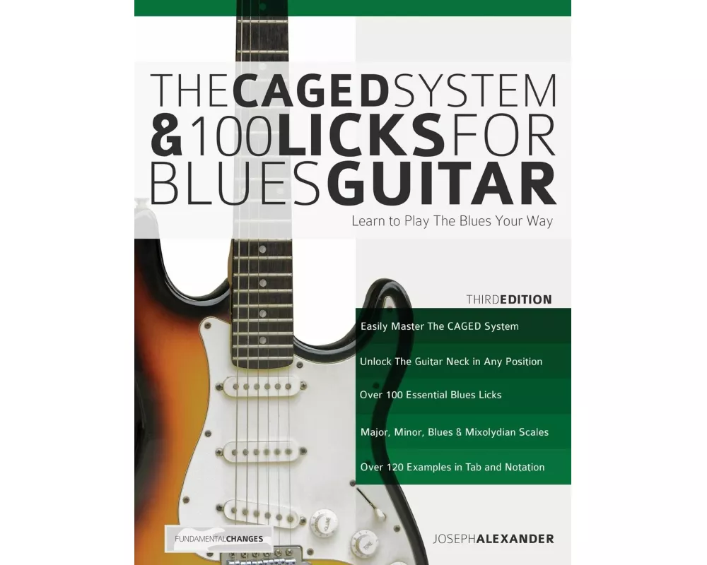 The Caged System and 100 Licks for Blues Guitar