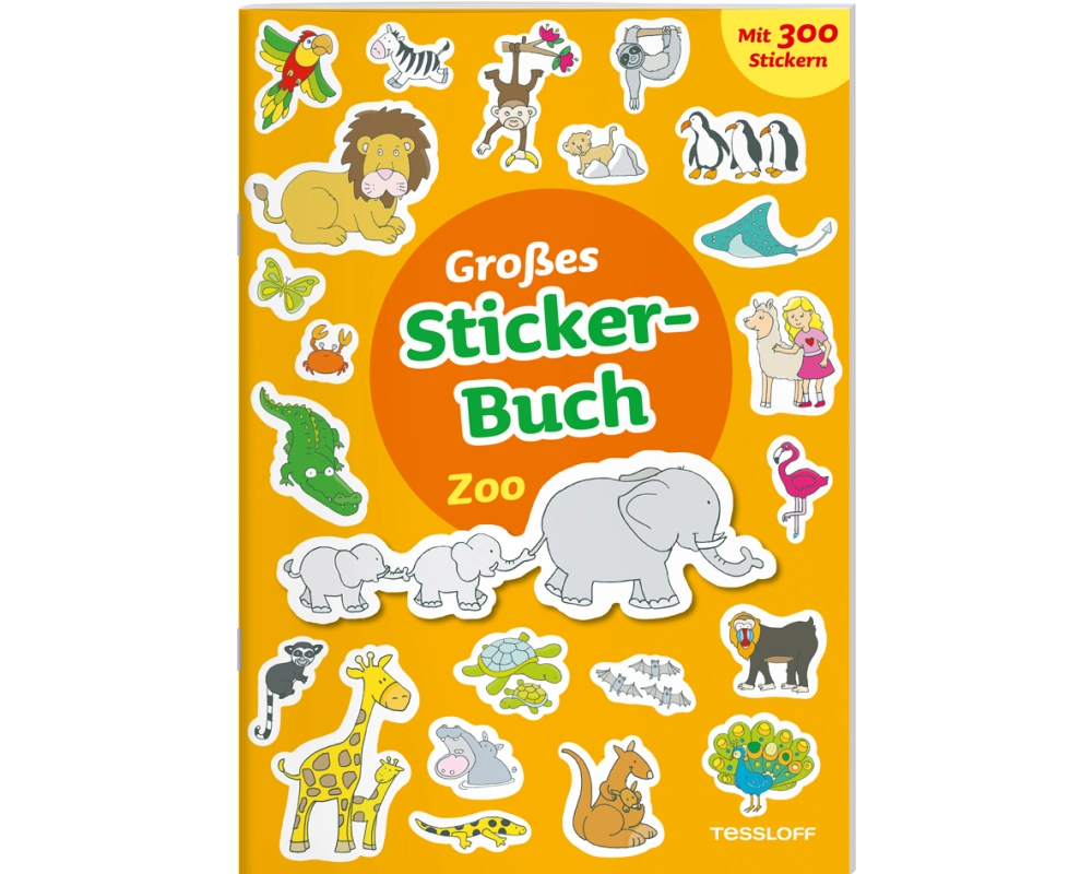 Großes Sticker-Buch Zoo