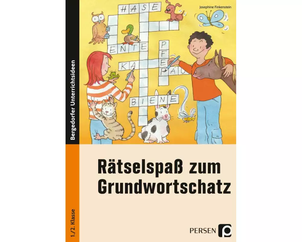 Rätselspaß zum Grundwortschatz - 1./2. Klasse
