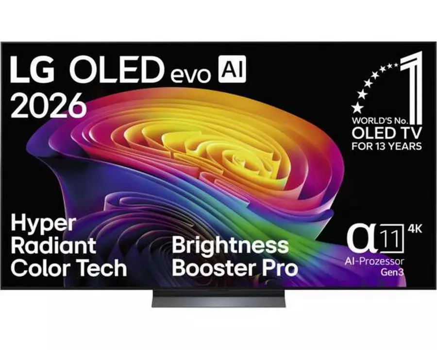 LG TV OLED77C69 lB 77", 3840 x 2160 (Ultra HD 4K), OLED