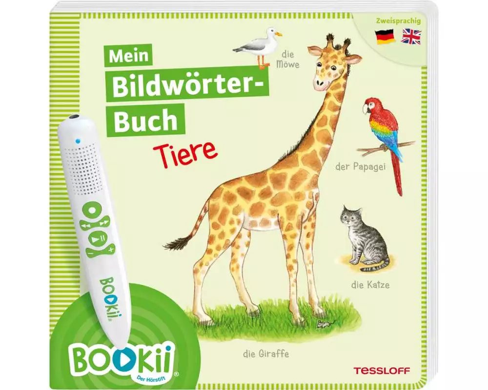 BOOKii Mein Bildwörter-Buch Tiere