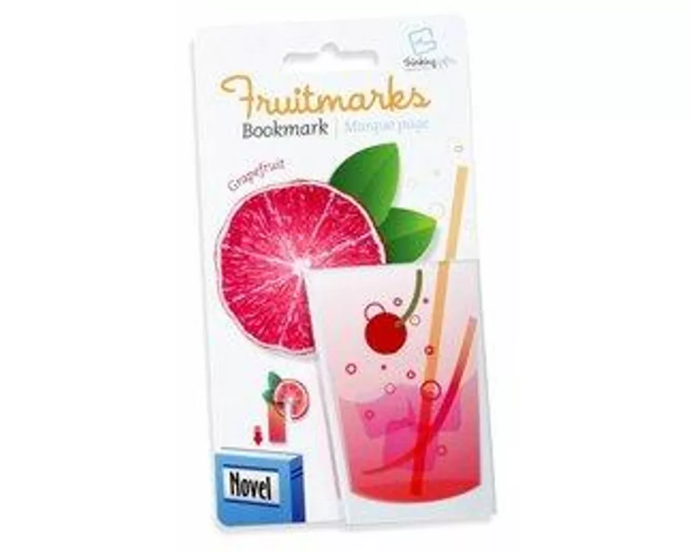 Fruitmarks Lesezeichen - Grapefruit