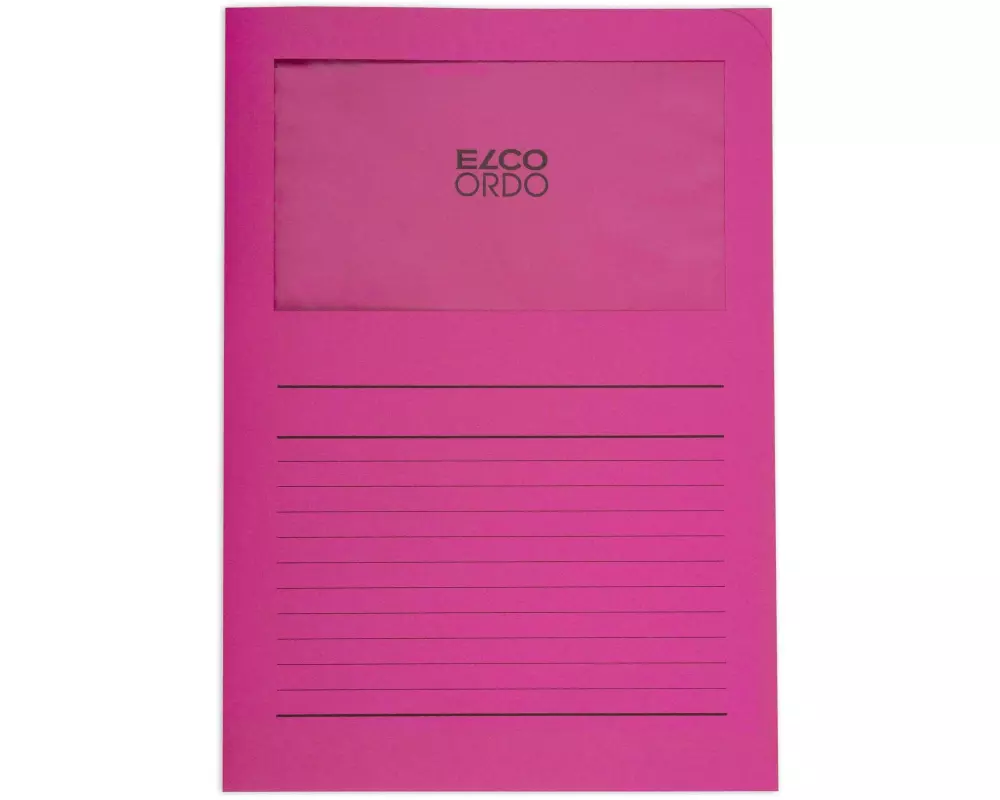 ELCO Sichthülle Ordo Classico Fuchsia, 10 Stück
