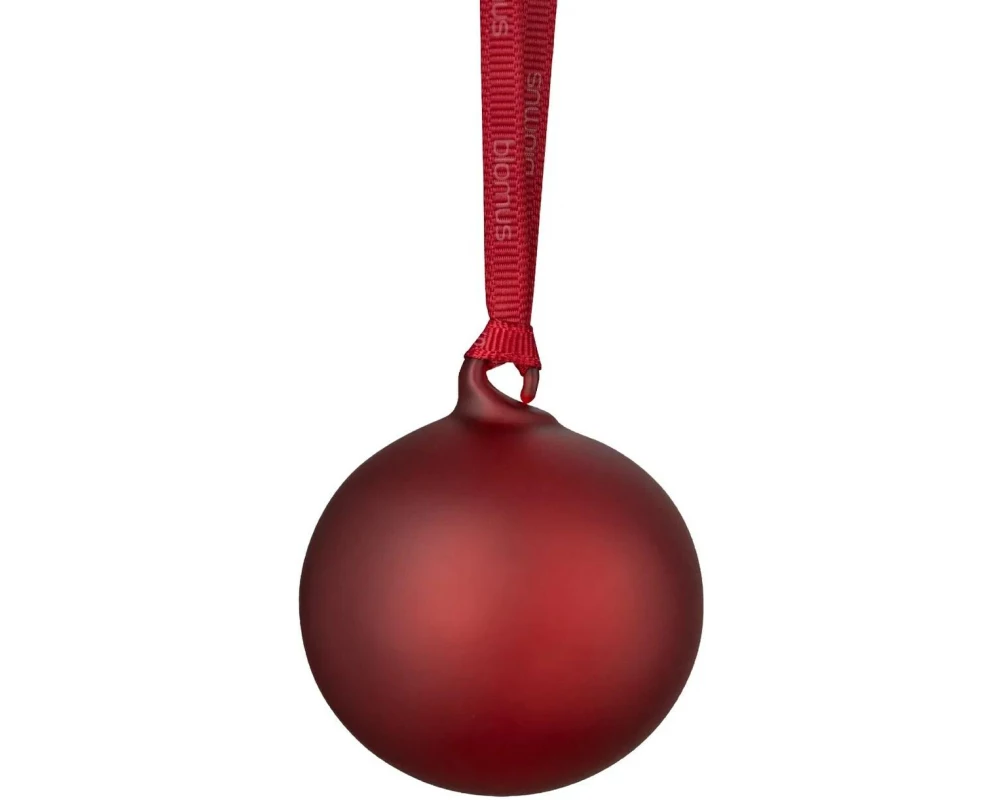 Blomus Weihnachtsschmuck Glaskugeln Rot