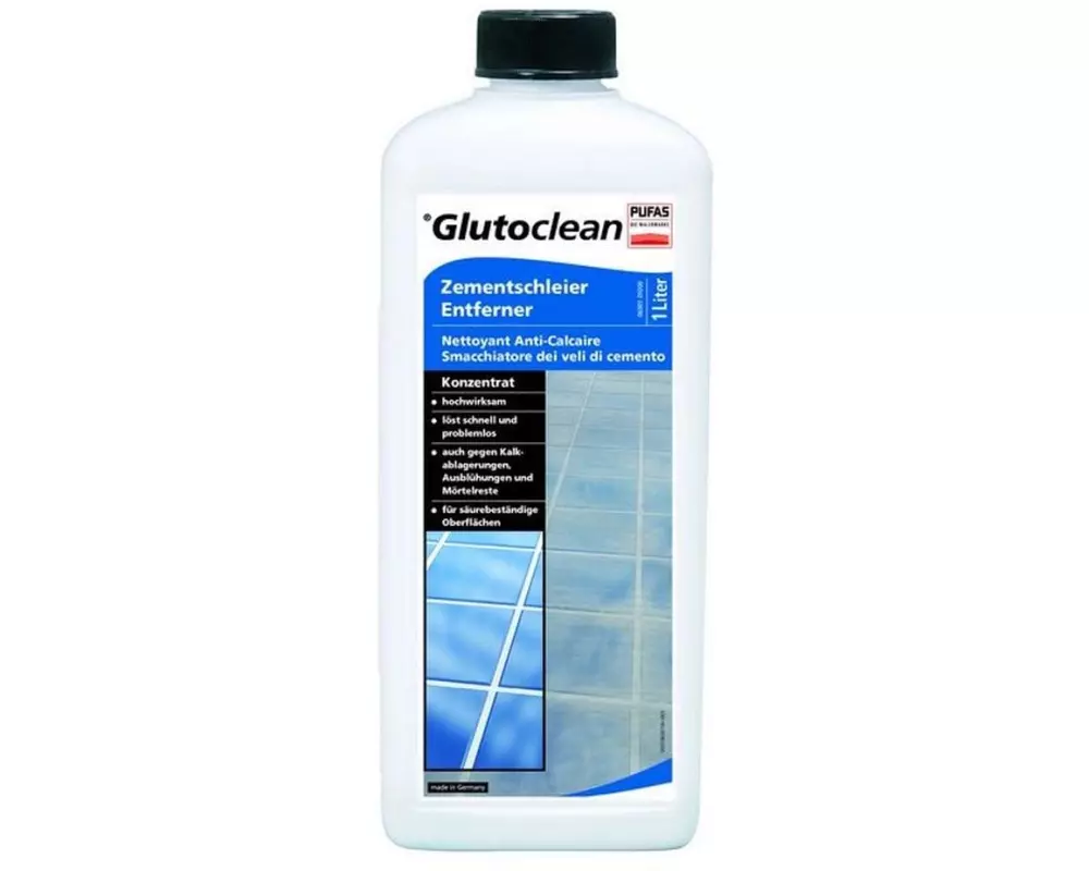 Glutoclean Zementschleier Entferner 1 l, 1 Stück