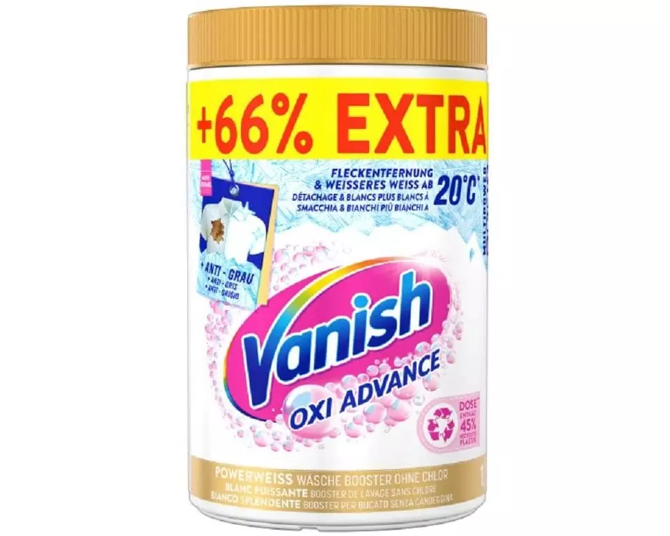 Vanish Pulverwaschmittel Gold Oxi Advance Weiss 1.5 kg