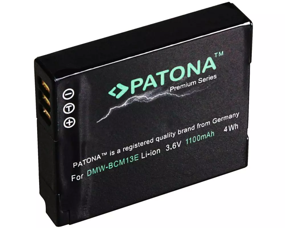 Patona Digitalkamera-Akku Premium DMW-BCM13