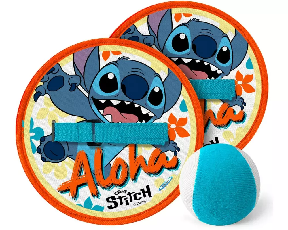 Stitch Fangspiel Stitch Klett mit weichem Ball