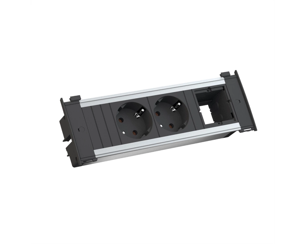 BACHMANN KAPSA Small 2x Schutzkontakt 1x ABD, GST18-Stecker