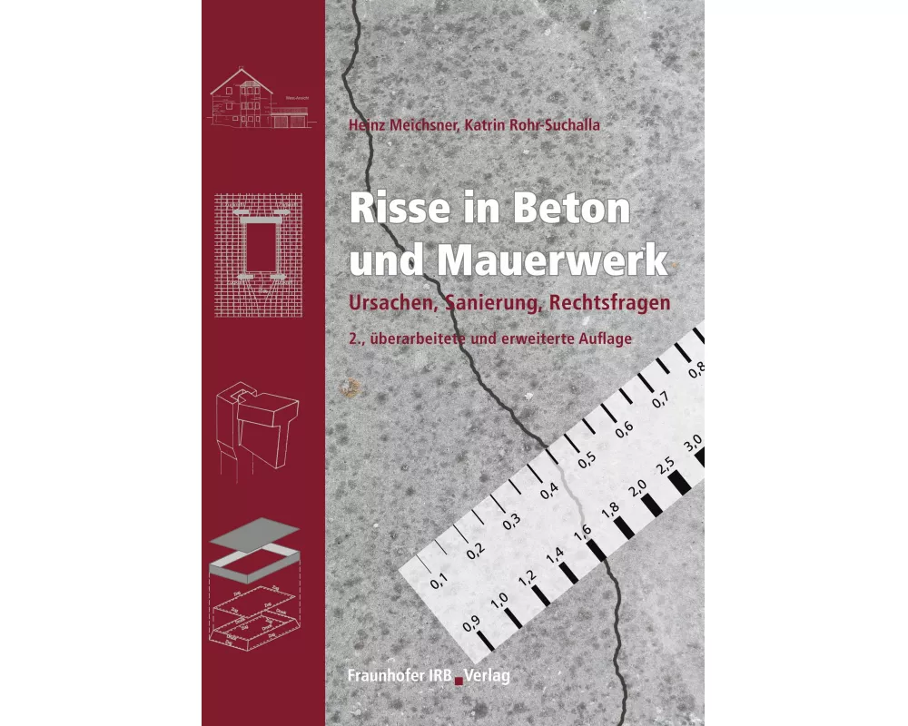 Risse in Beton und Mauerwerk