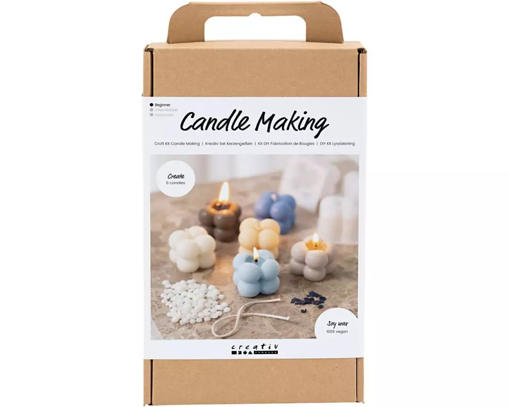 Creativ Company Kerzengiessform Bastelset Bubble