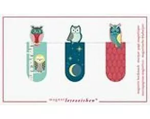 Magnetlesezeichen Nachteulen