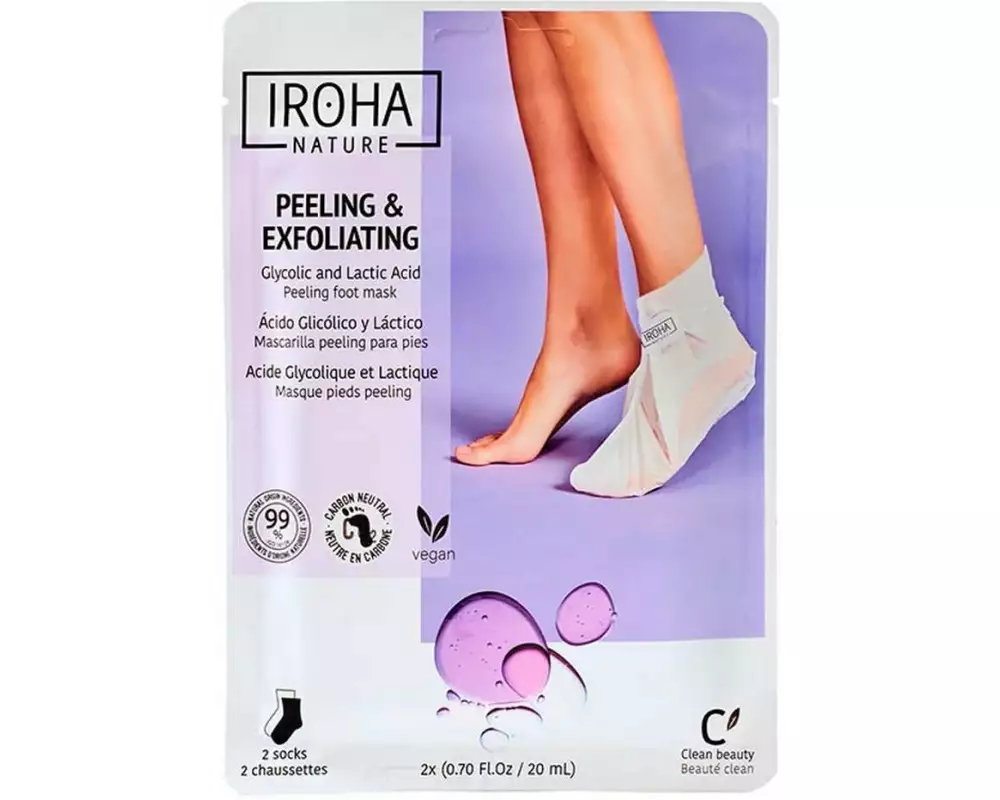 iroha Peeling Socken Lavendel 20 ml