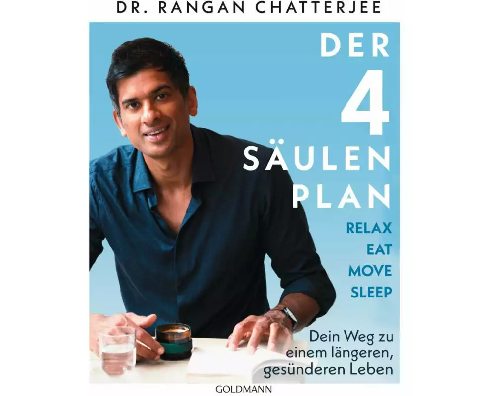 Der 4-Säulen-Plan - Relax, Eat, Move, Sleep