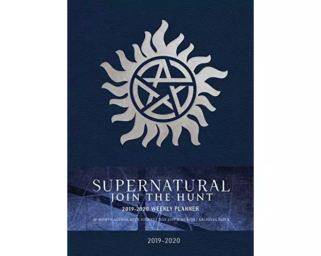 Supernatural 2019-2020 Weekly Planner