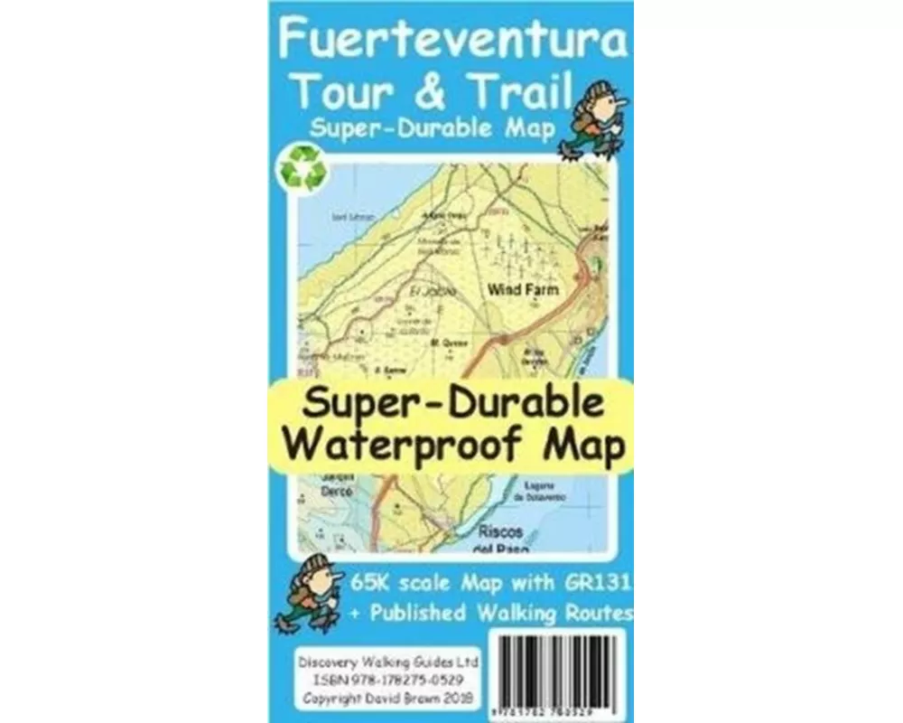 Fuerteventura Tour and Trail Map