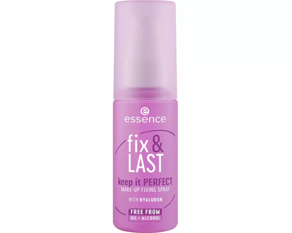essence Fixier-Spray fix & Last keep it Perfect Make-Up Transparent